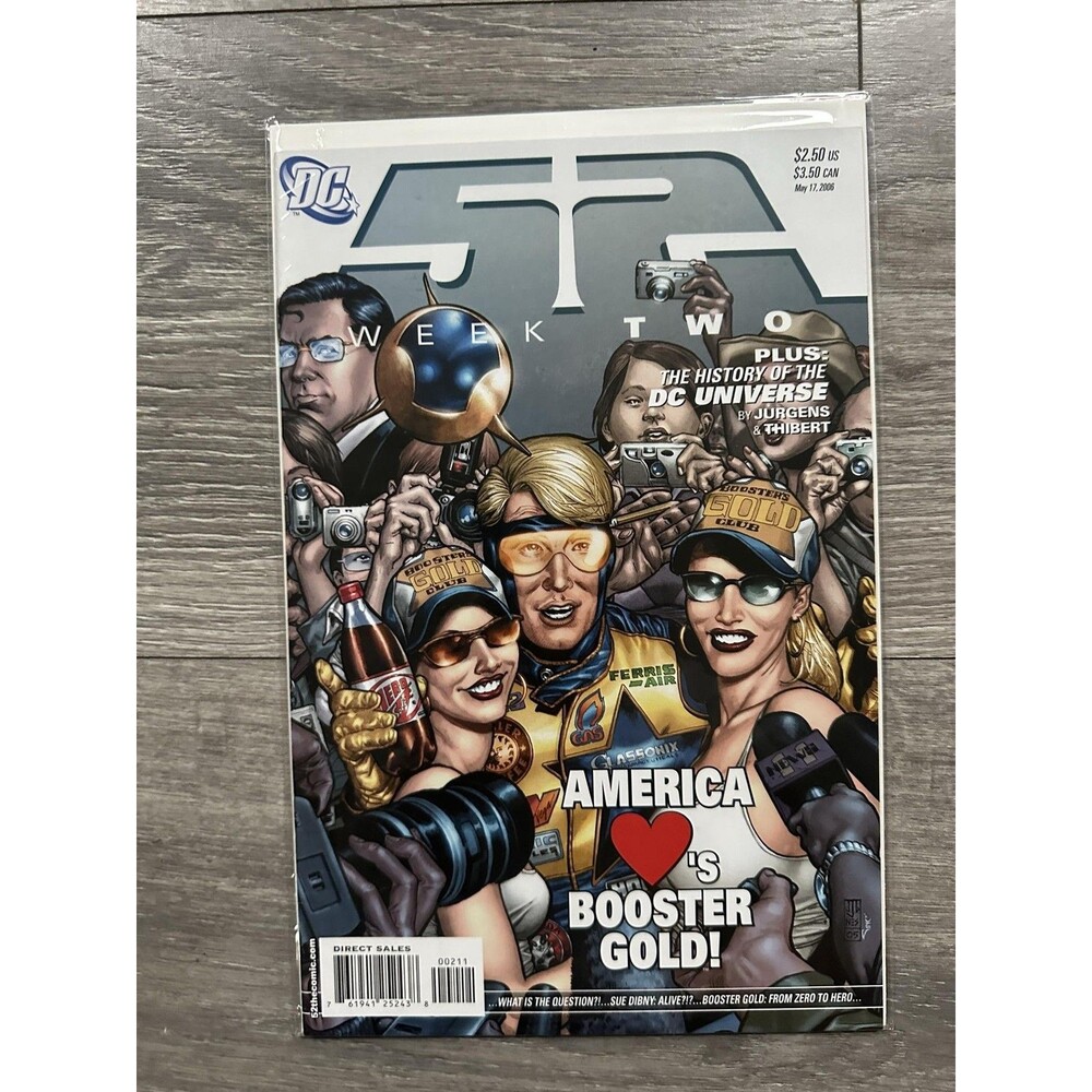 DC 52 #2 Week Two Single Issue Comic Color US Comics 2006 Booster Gold